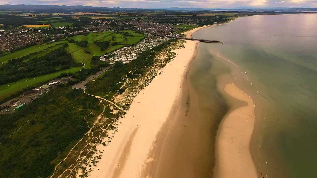 flight along the east beach
