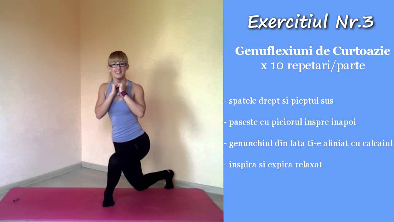 Circuit pentru picioare si abdomen ferm