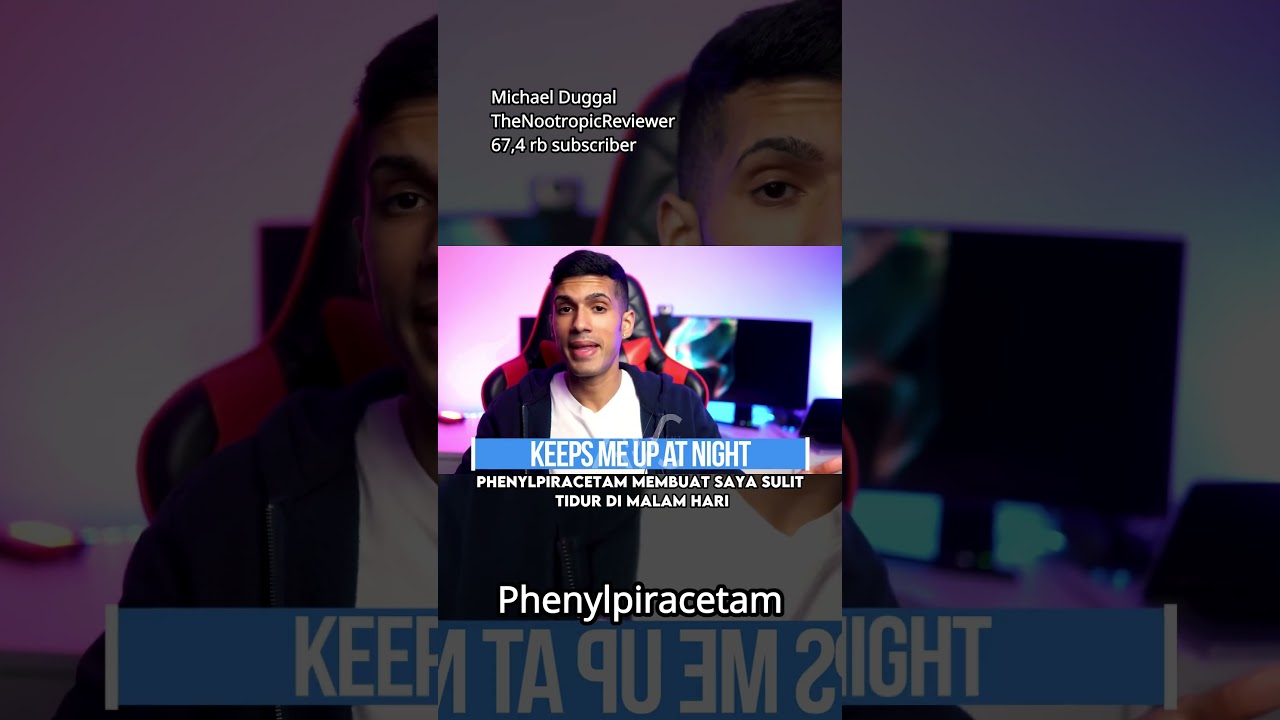 Tingkatkan Energi & Atasi Kecemasanmu! | TheNootropicReviewer: Phenylpiracetam | Link Ada Di Comment