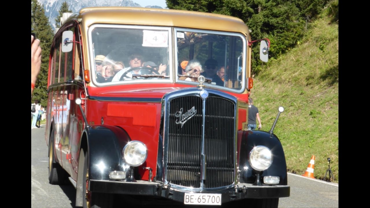 Rossfeldrennen 2016 Teil 14 - Oldtimer Omnibusse - Edelweiss Bergpreis Rossfeld