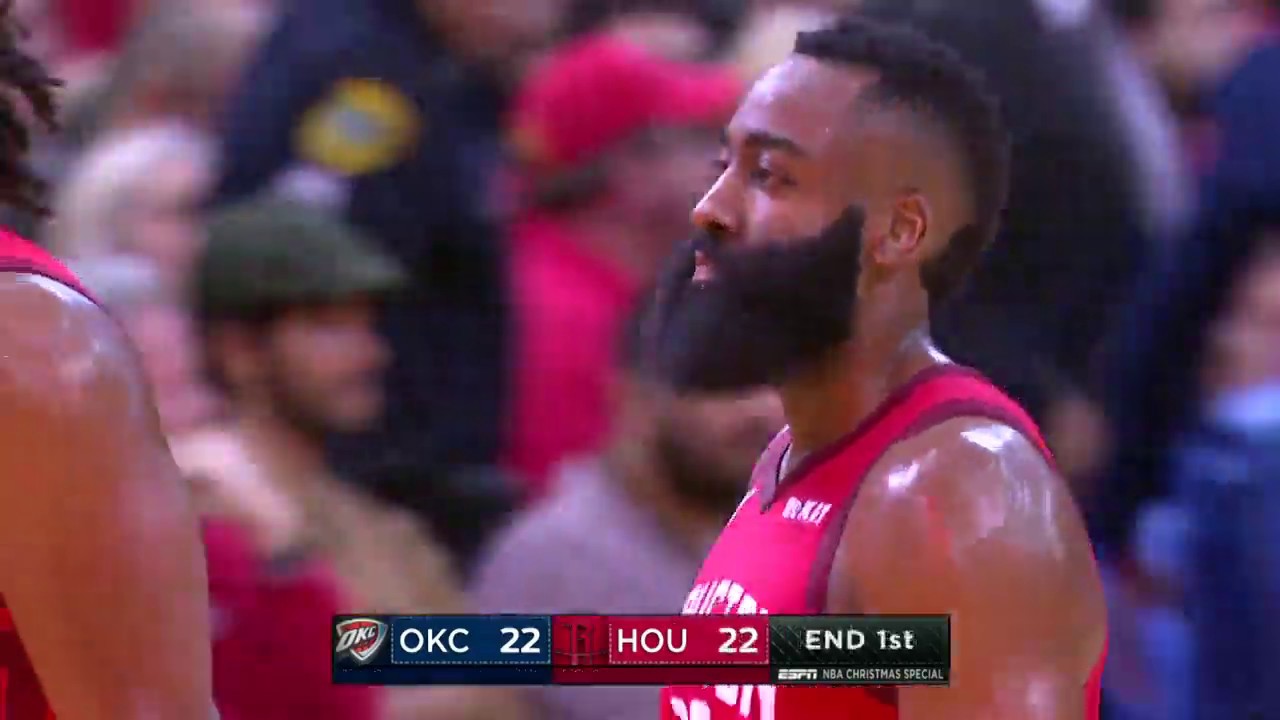 Oklahoma City Thunder vs Houston Rockets | December 25, 2018
