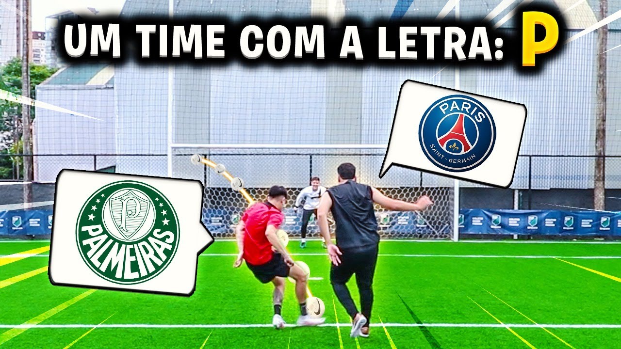 ACERTOU, PODE CHUTAR!! (QUAL &Eacute; O TIME COM A LETRA...)