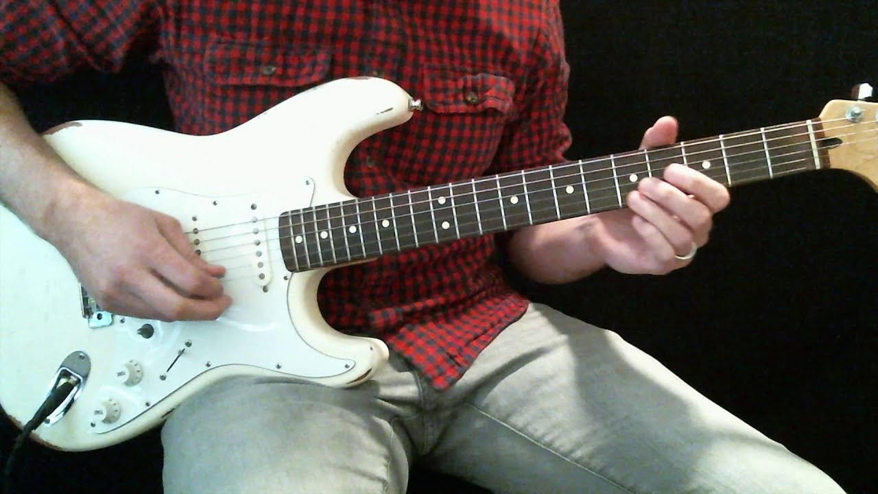 Open Heaven (River Wild) Hillsong Worship Lead Guitar Tutorial