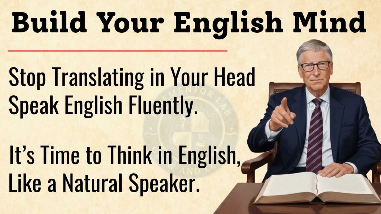 Build Your English Mind | Speak Without Translating || Improve Your English ✅️