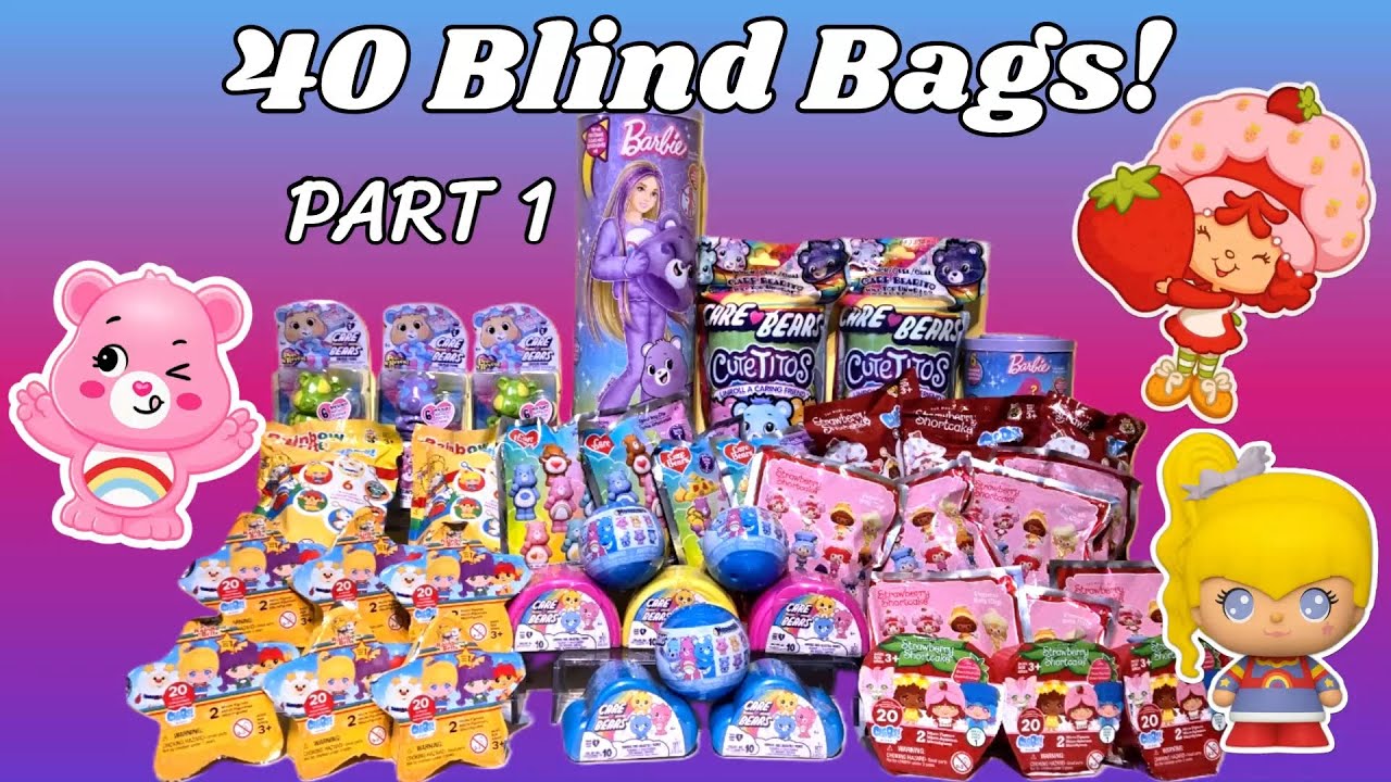 HUGE RETRO TOYS BLIND BAGS UNBOXING | RARE FIGURES FOUND?!