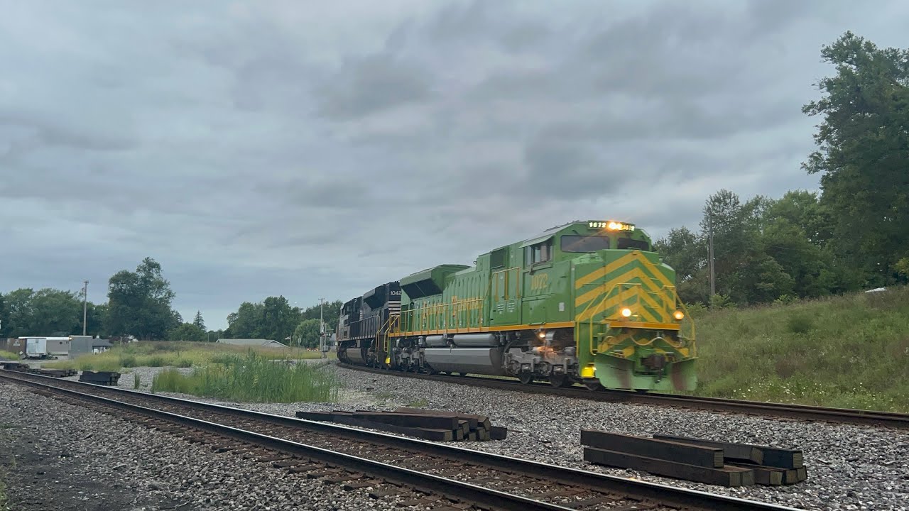An eventful Railfanning day at Claypool Indiana 