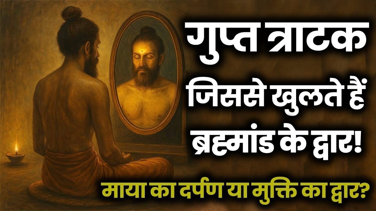 तीसरी आँख खोलने की गुप्त तकनीक:  दर्पण त्राटक साधना का अलौकिक मार्ग!