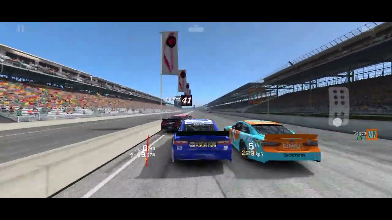 Real Racing 3 Nascars dirty gameplay (Full Race)
