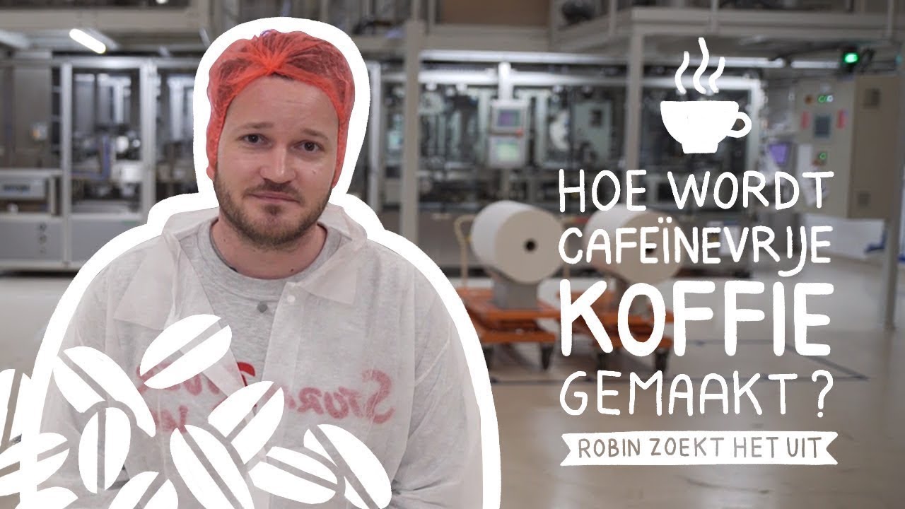 Decafé gemaakt van bonen mét cafeïne? | Robin Zoekt Het Uit #37