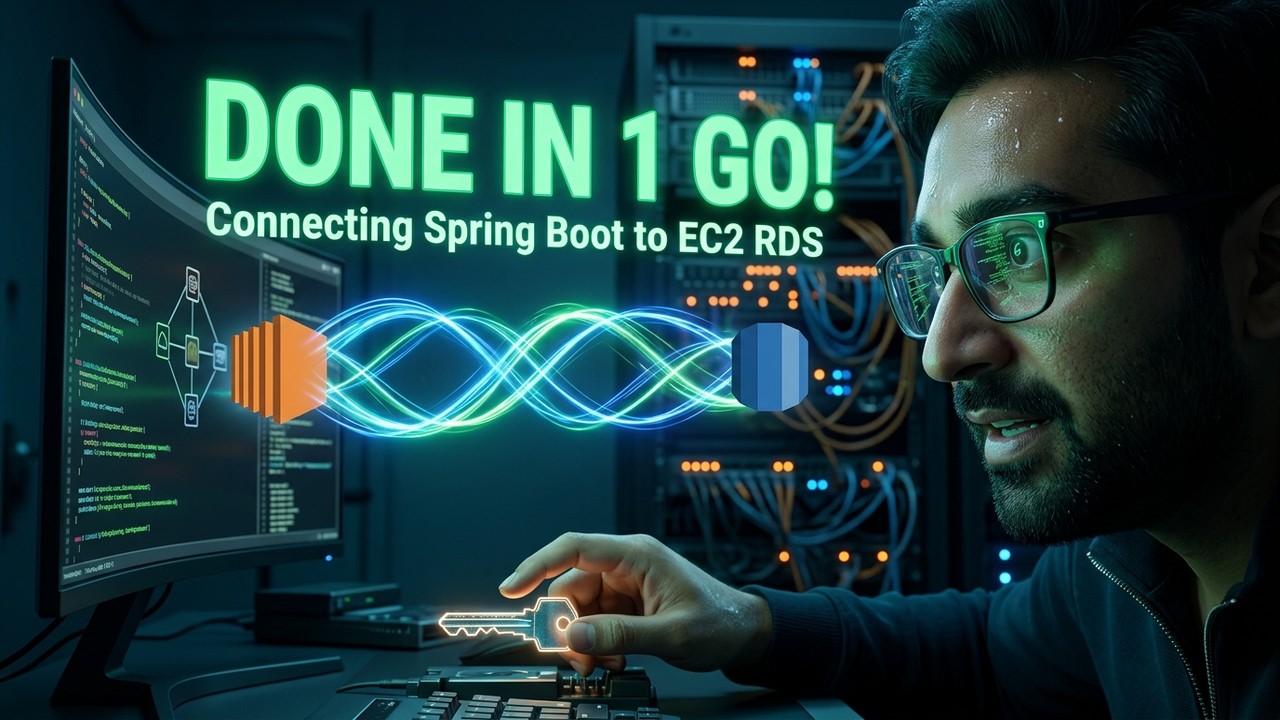 Connect Database on EC2 to spring boot In 1 GO (Step by Step)