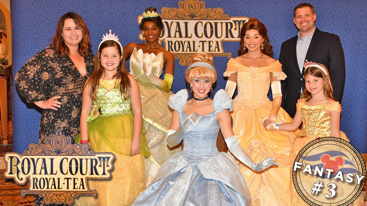 Royal Court Royal Tea Party | Part 3 | Disney Fantasy | Disney Cruise Line