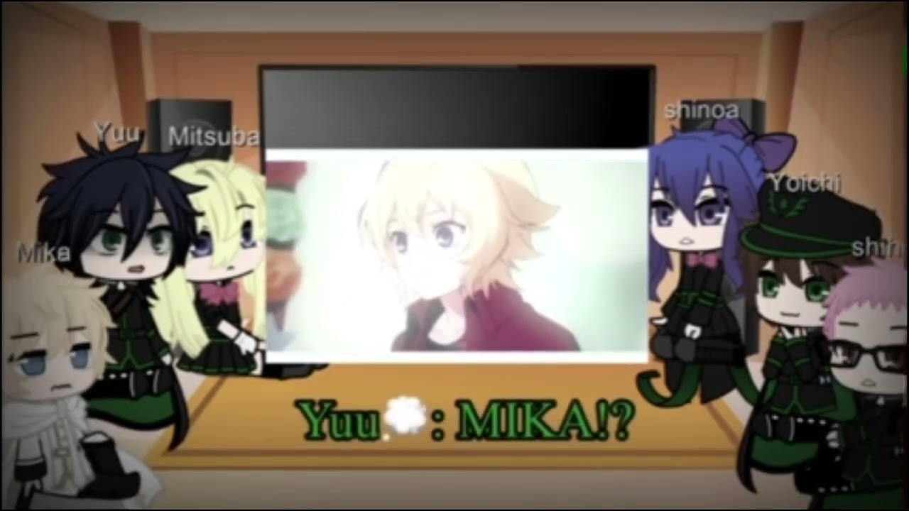 Past Shinoa squad react to the future|Yuumika/Mitsunoa/Kimiyoi\\READ DESC!!//[VERY OLD VIDEO]