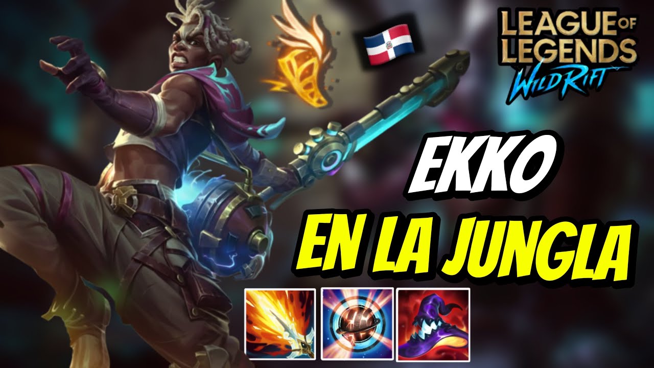 EKKO CARREA EN LA JUNGLA | Wild Rift