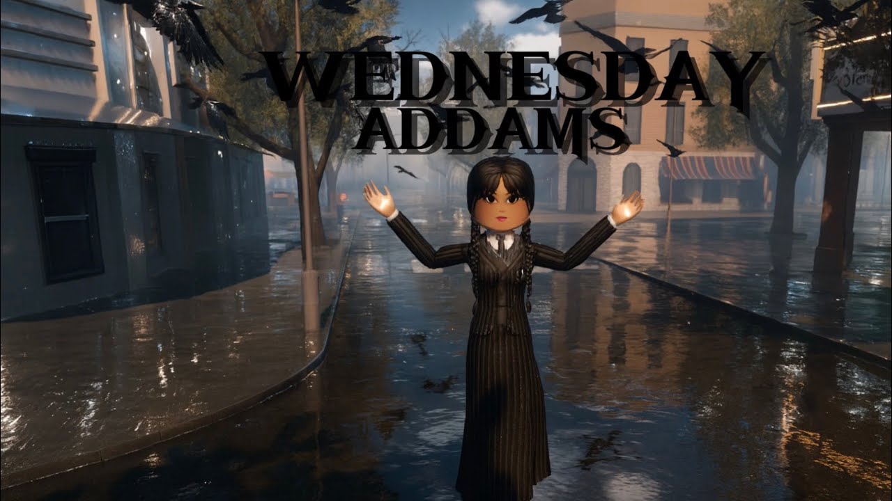 WEDNESDAY ADDAMS GAMEPLAY|REALMS OF THE MULTIVERSE ROBLOX|PT1