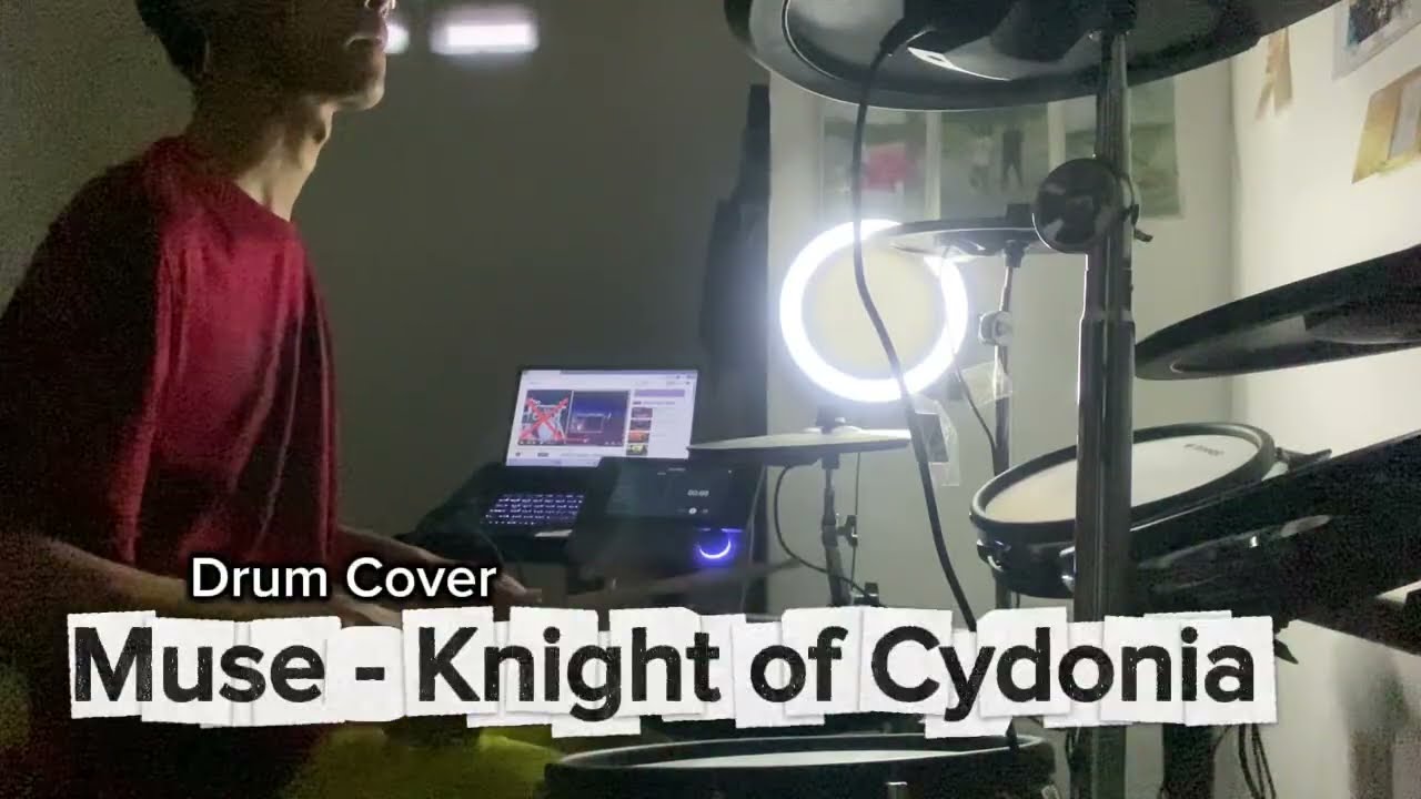 (drum cover) Muse - Knight of Cydonia