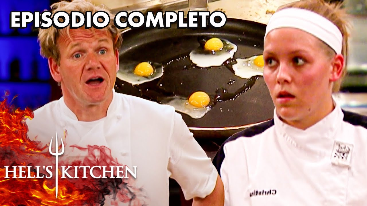 Hell's Kitchen Temporada 4 - Ep. 12 | El chef se derrumba bajo presión | Episodio completo