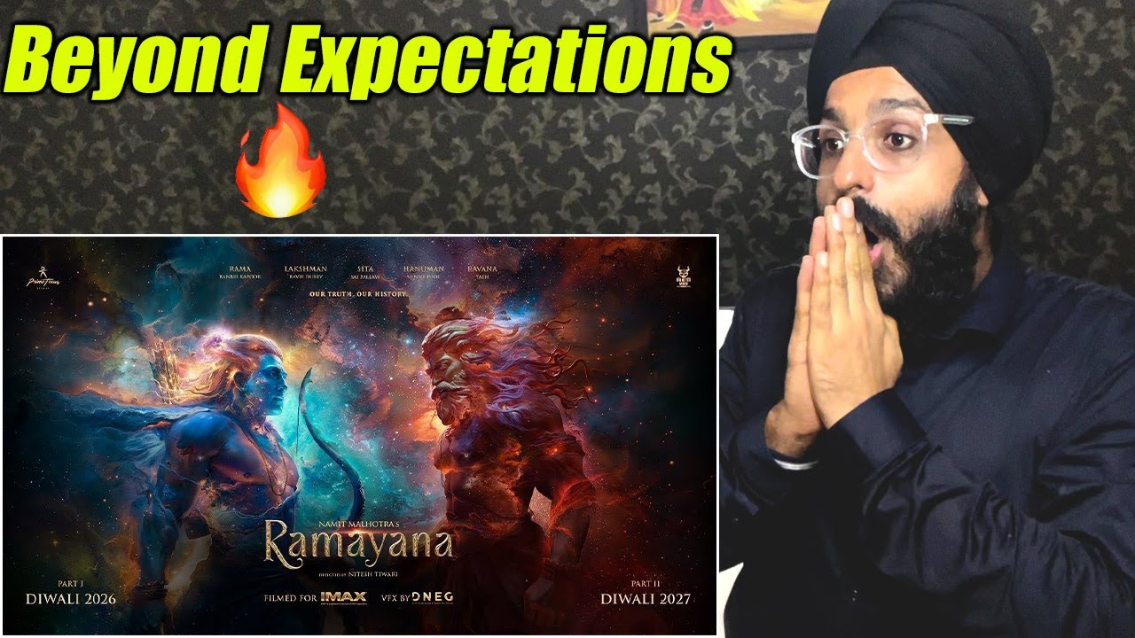 Ramayana: The Introduction REACTION | Nitesh Tiwari | Ranbir, Yash, Hans Zimmer & AR Rahman