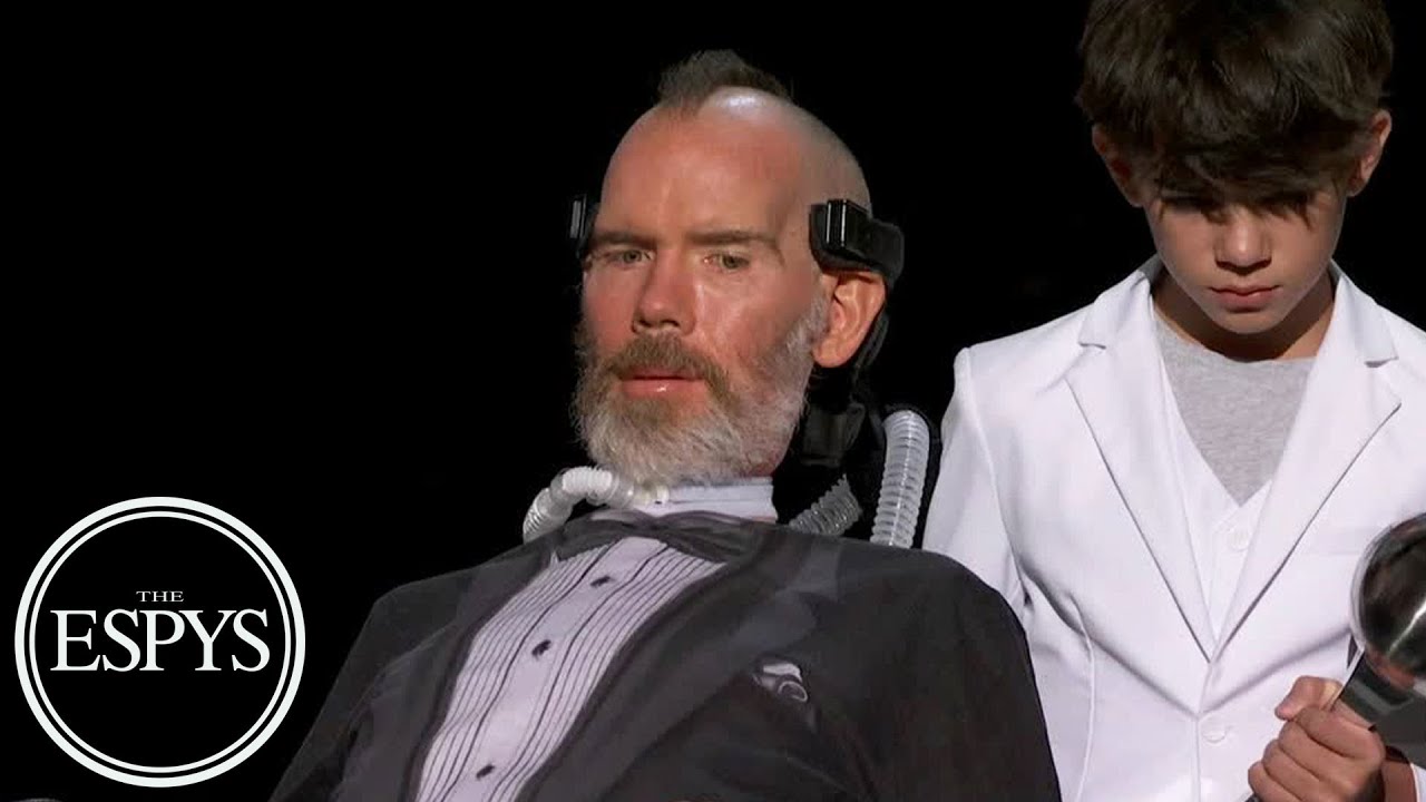 Steve Gleason honored to win the Arthur Ashe Award for Courage | 2024 ESPYS