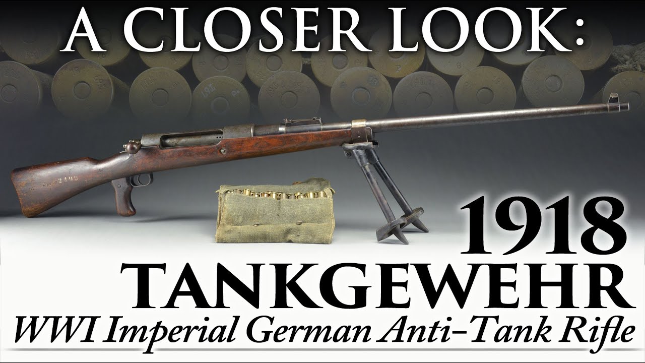 A Closer Look: WWI Imperial German Model 1918 Tankgewehr ANTI-TANK Rifle!