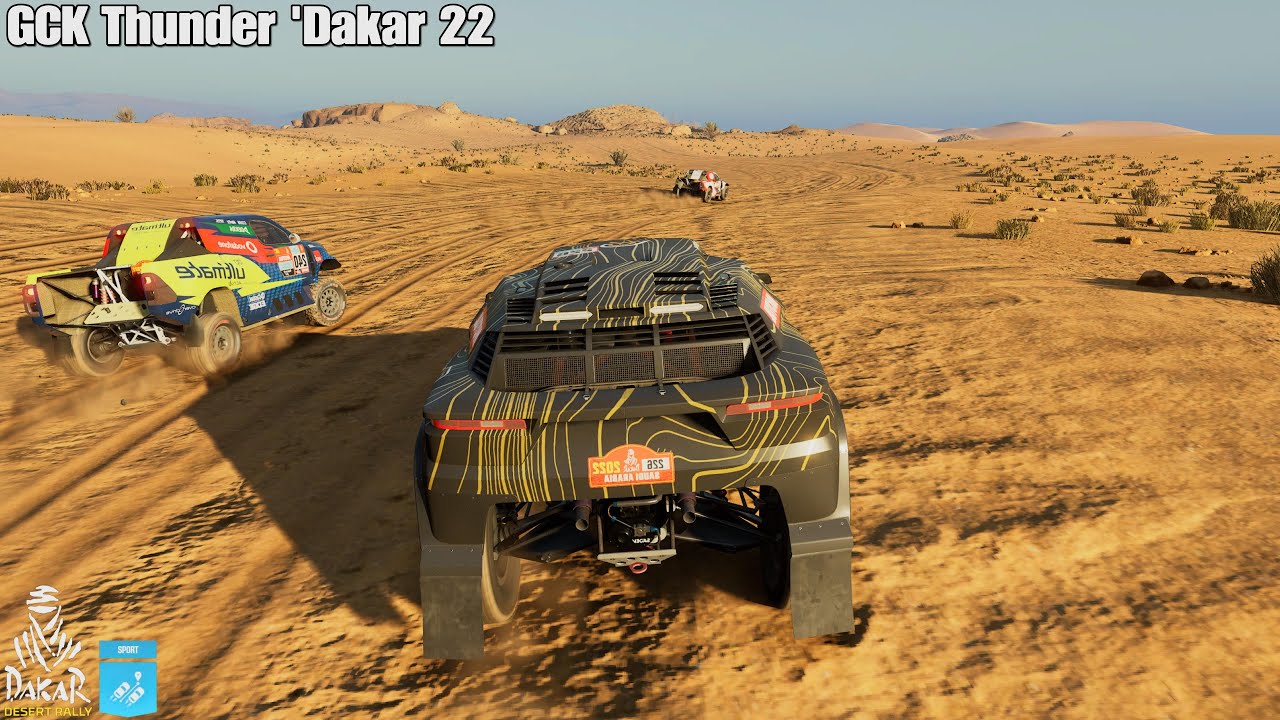 Dakar Desert Rally - GCK Thunder Hybrid '22 - Riyadh, Qiddiya 'Haradh Twist & Replay [4KPS5]