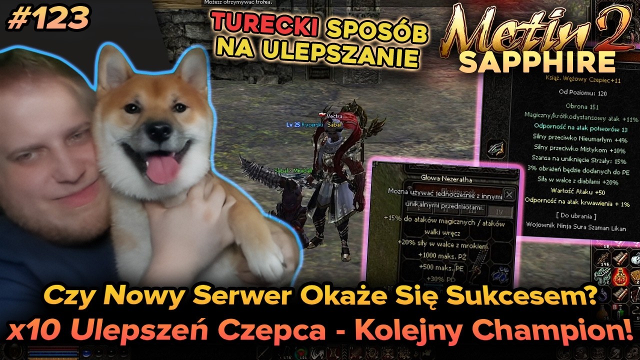 Sabal - Metin2 - Sapphire - Projekt klucz oddaje w wonach, 200W = Ulepszanie Czepca na +11! - 24