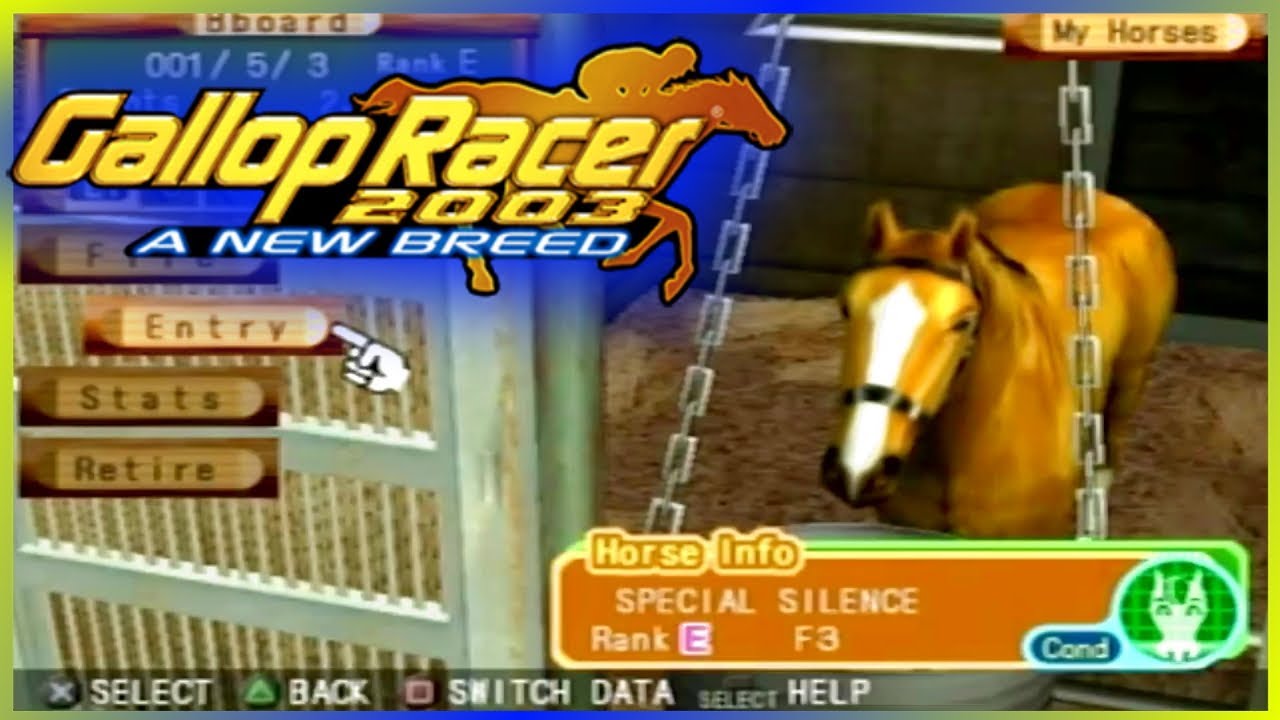 Getting Comfortable Again In Gallop Racer 2003 Horse Racing Manager Gameplay #2