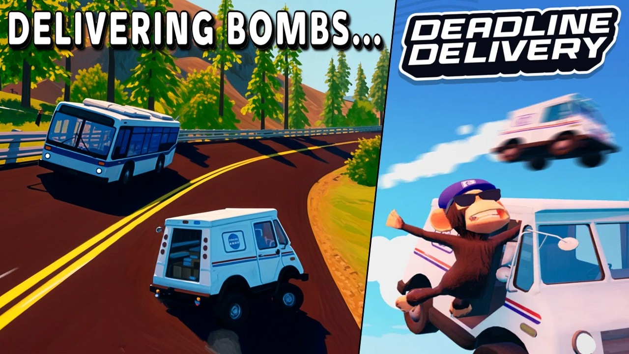 When Crazy Taxi Meets a Literal Bomb - DEADLINE DELIVERY Gameplay | PC STEAM 4K
