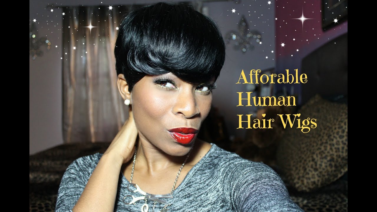 Afforable human Hair wigs by Sensationnel bump wig Feather Charm