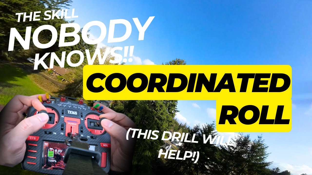 Coordinated Roll: The FORGOTTEN FPV Freestyle Skill nobody talks about. Here's How To Improve It