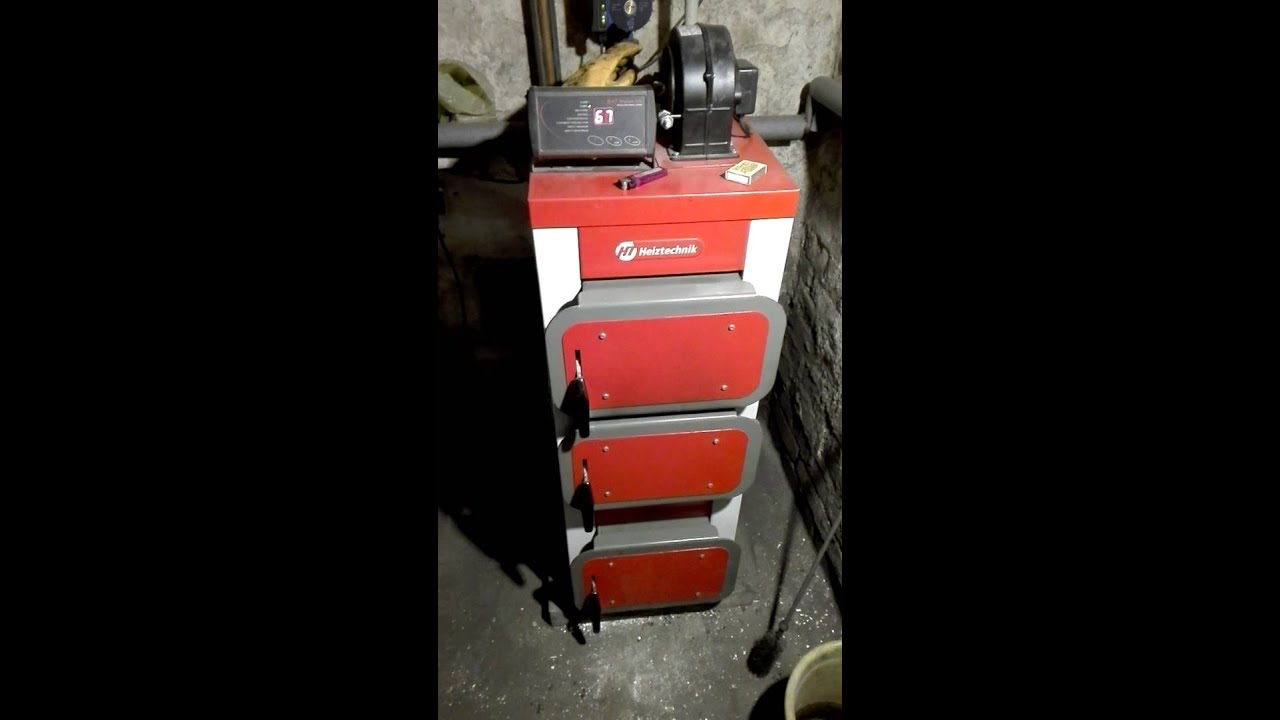 Spalanie od g&oacute;ry w piecu Heiztechnik cz. 1