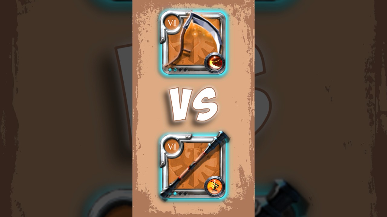 6.2 Infernal Scythe vs 6.2 Quarterstaff | Albion Online #shorts