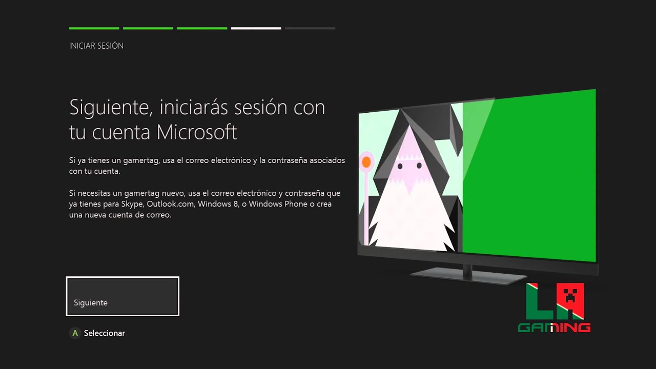 Inicio De Xbox One En Español (Latino)