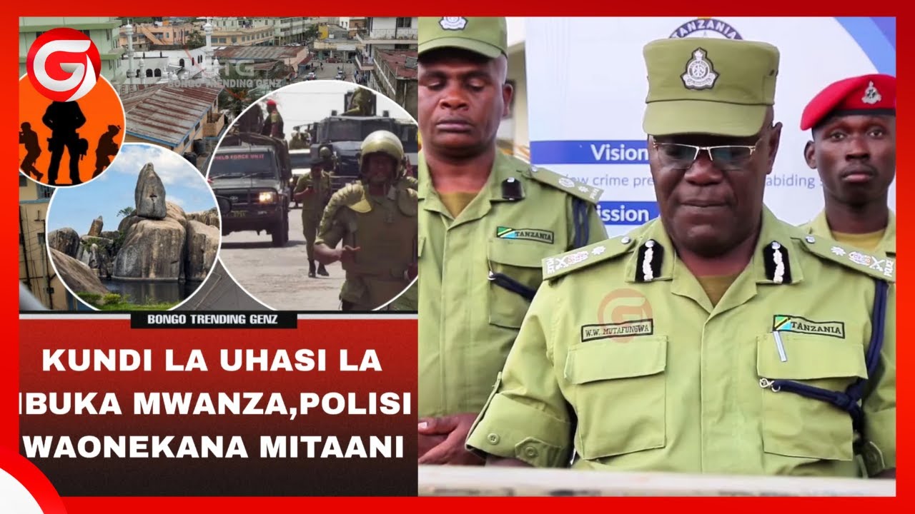 PICHA INAYOSAMBAA ya KUNDI la WAASI KUIBUKA MWANZA - KAMANDA wa POLISI ATOA TAARIFA NZITO...