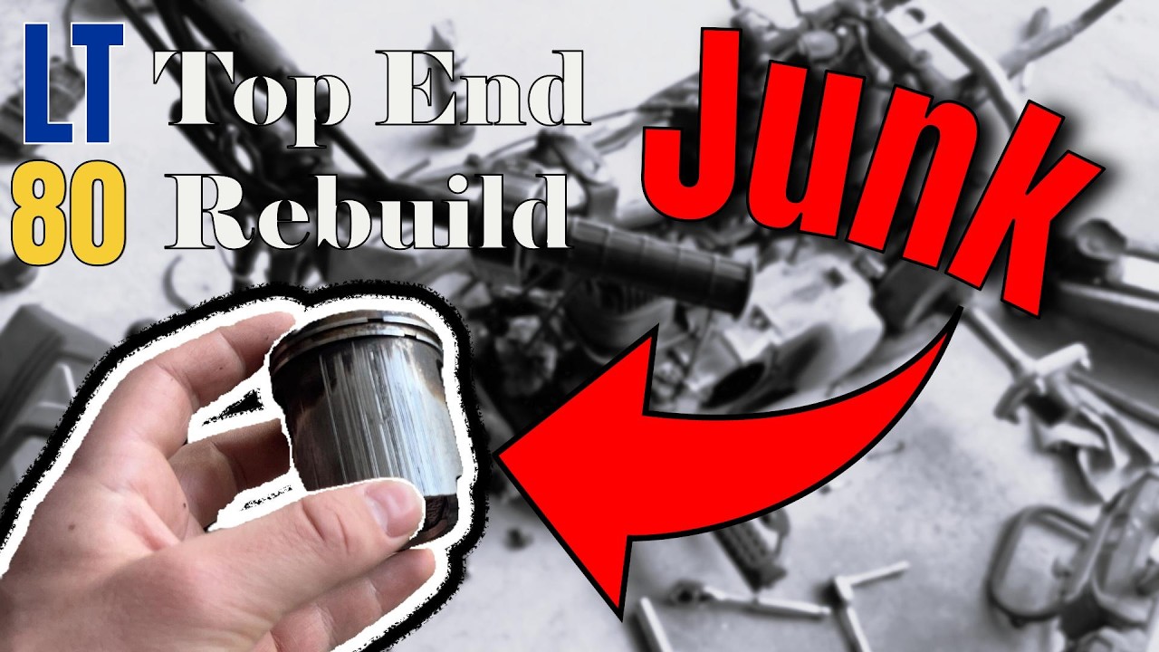 LT80 Part 2 | Top End Rebuild | Carburetor and Cylinder Work