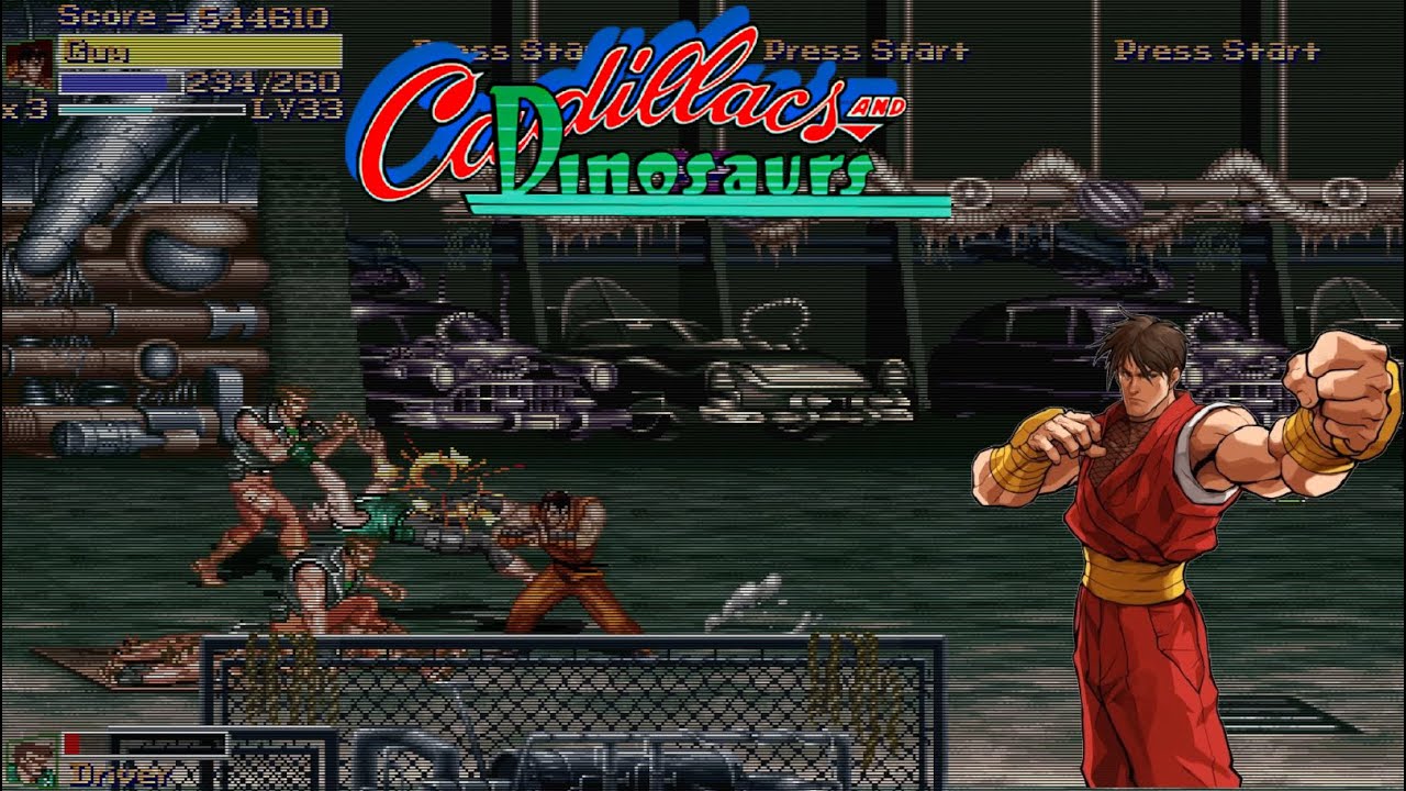 Final Fight LNS Ultimate v.04.3 con Guy. Extra Stage Cadillacs and Dinosaurs (ruta alternativa)