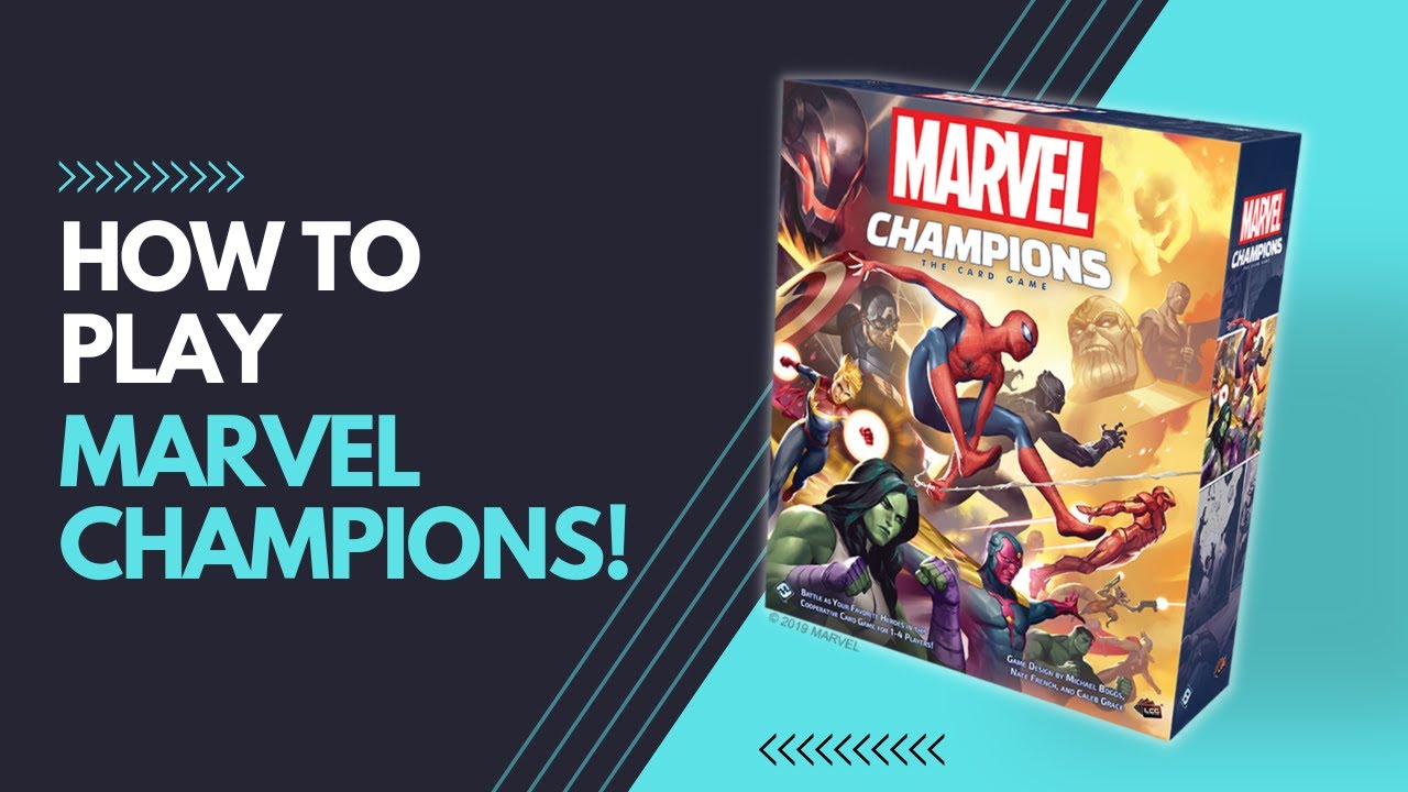 Marvel Champions First Game Playthrough - How to Play - Rules and Strategy