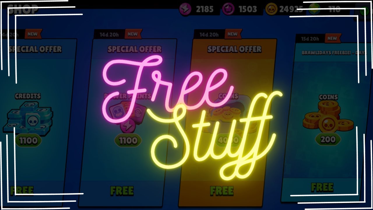 Collecting FREE Rewards in Brawl Stars!