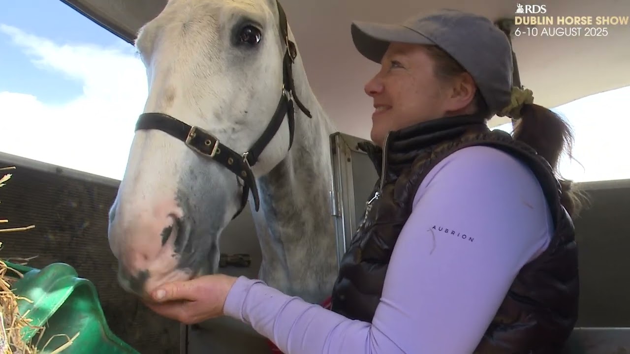 Deirdre Aims Five Horses At The Show