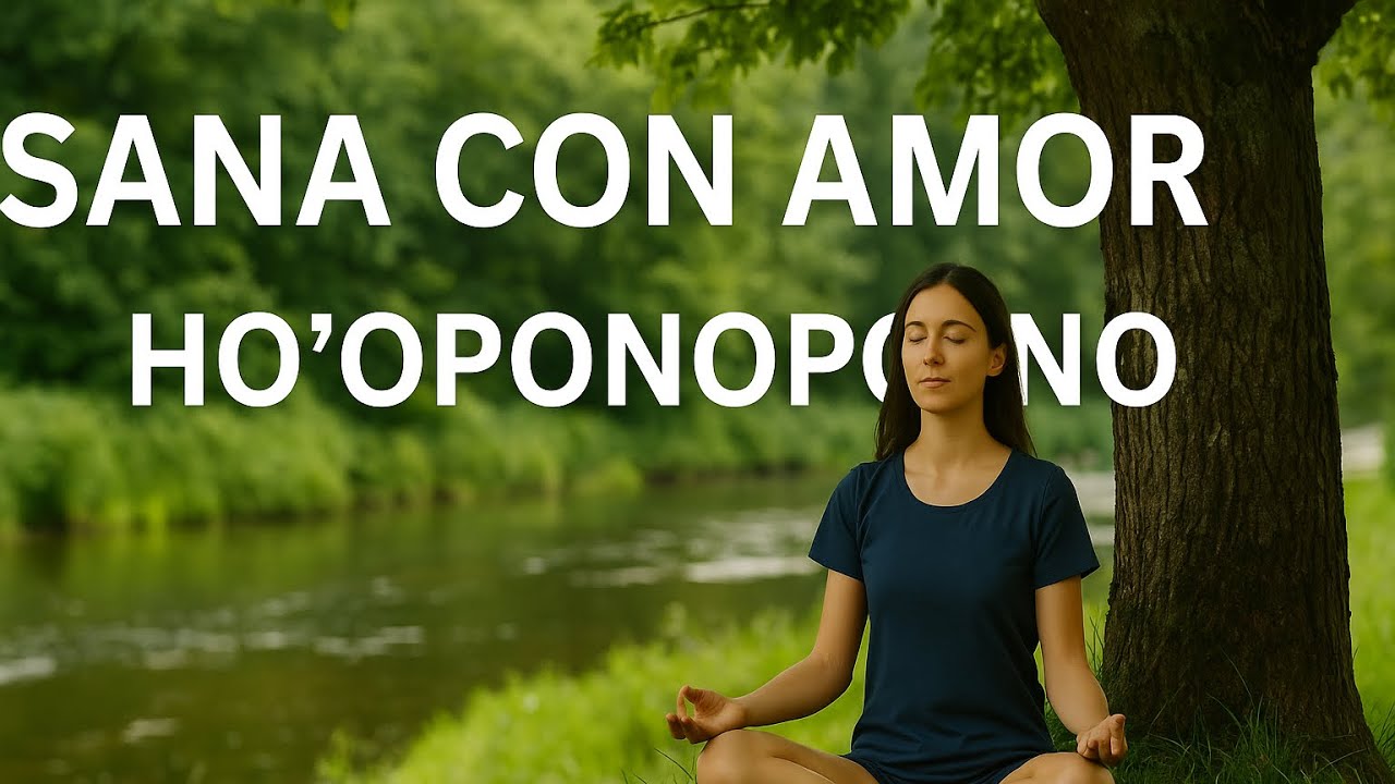 Meditación guiada. Sana con amor, Ho’oponopono. Gracias, te amo, lo siento, perdóname.