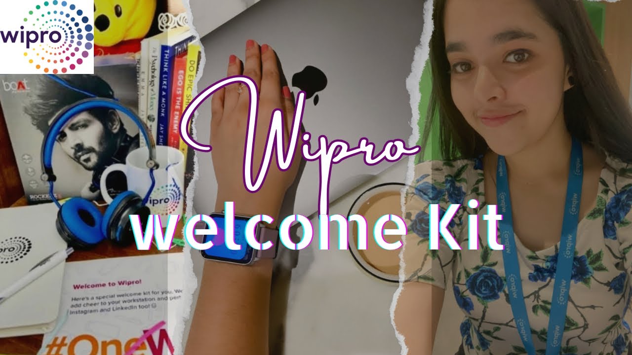 Wipro Welcome Kit Unboxing for Freshers👩🏻‍💻💕Wipro Onboarding|2022| 2023 |2024✨