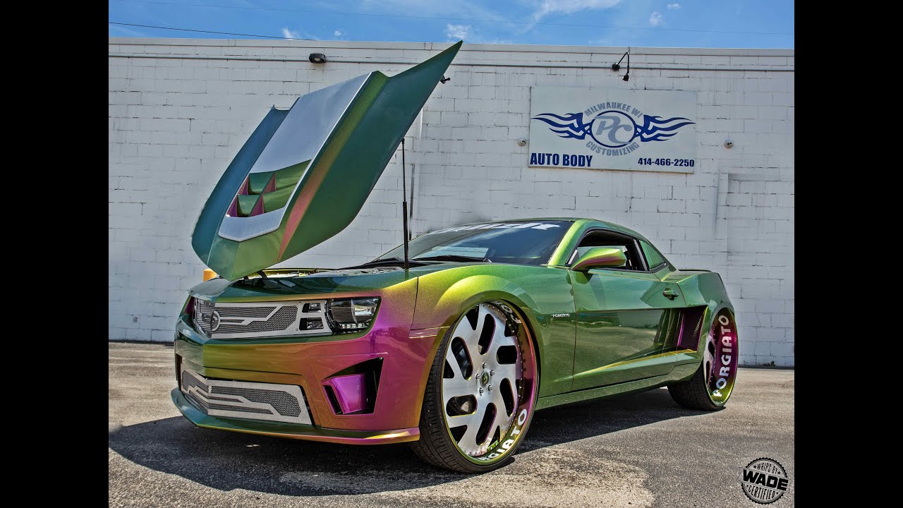 PC Customizing :  Widebody Camaro on 28/30