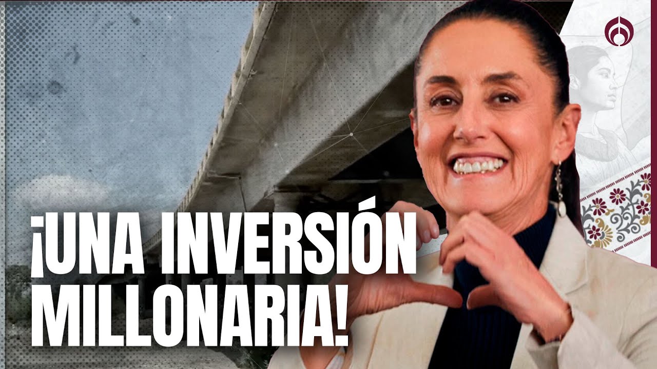 Sheinbaum presenta proyecto: Puentes Alameda Oriente conectarán Edomex y CDMX