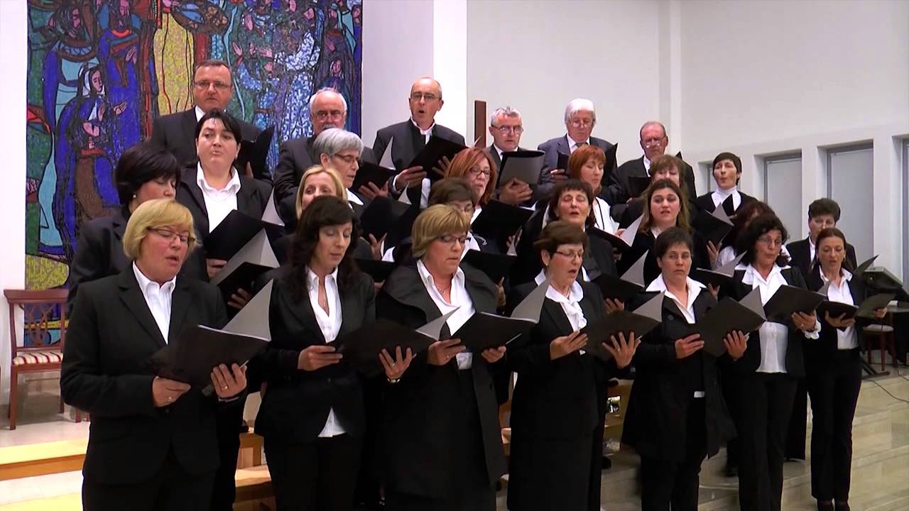 Mješoviti zbor župe sv. Andrije Split - Radujte se kršćani; Velik je Gospod Bog