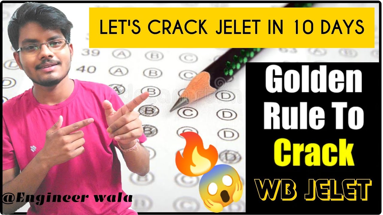 🔴 HOW TO CRACK JELET IN 10 DAYS । LET'S CRACK JELET EXAM WITHOUT PREPARATION । @engineerwala8634