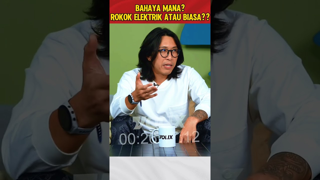 LEBIH BAHAYA ROKOK APA VAPE? #shorts