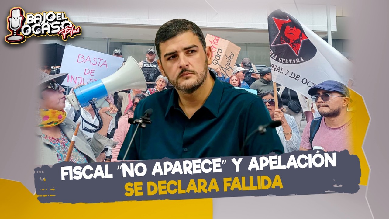 🔴 #EnVIVO |  Fiscal “no aparece” y apelación se declara fallida