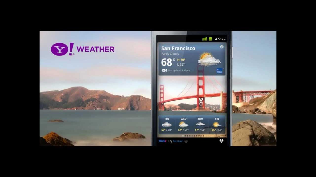 Yahoo! Weather app Android
