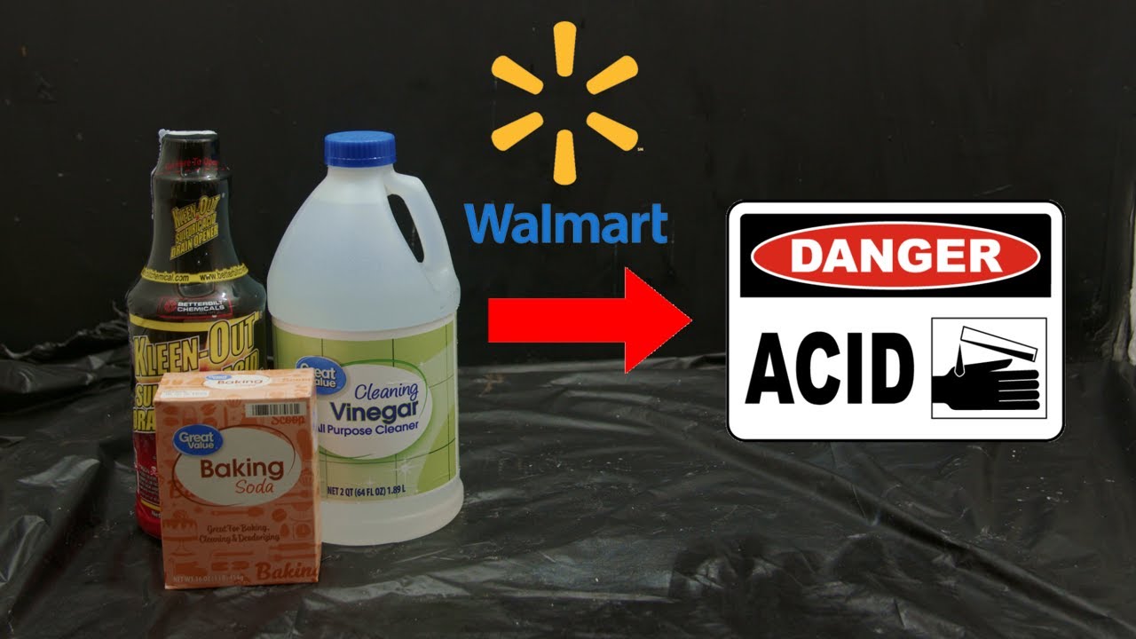 Turning Vinegar into Acetic Acid using stuff from Walmart