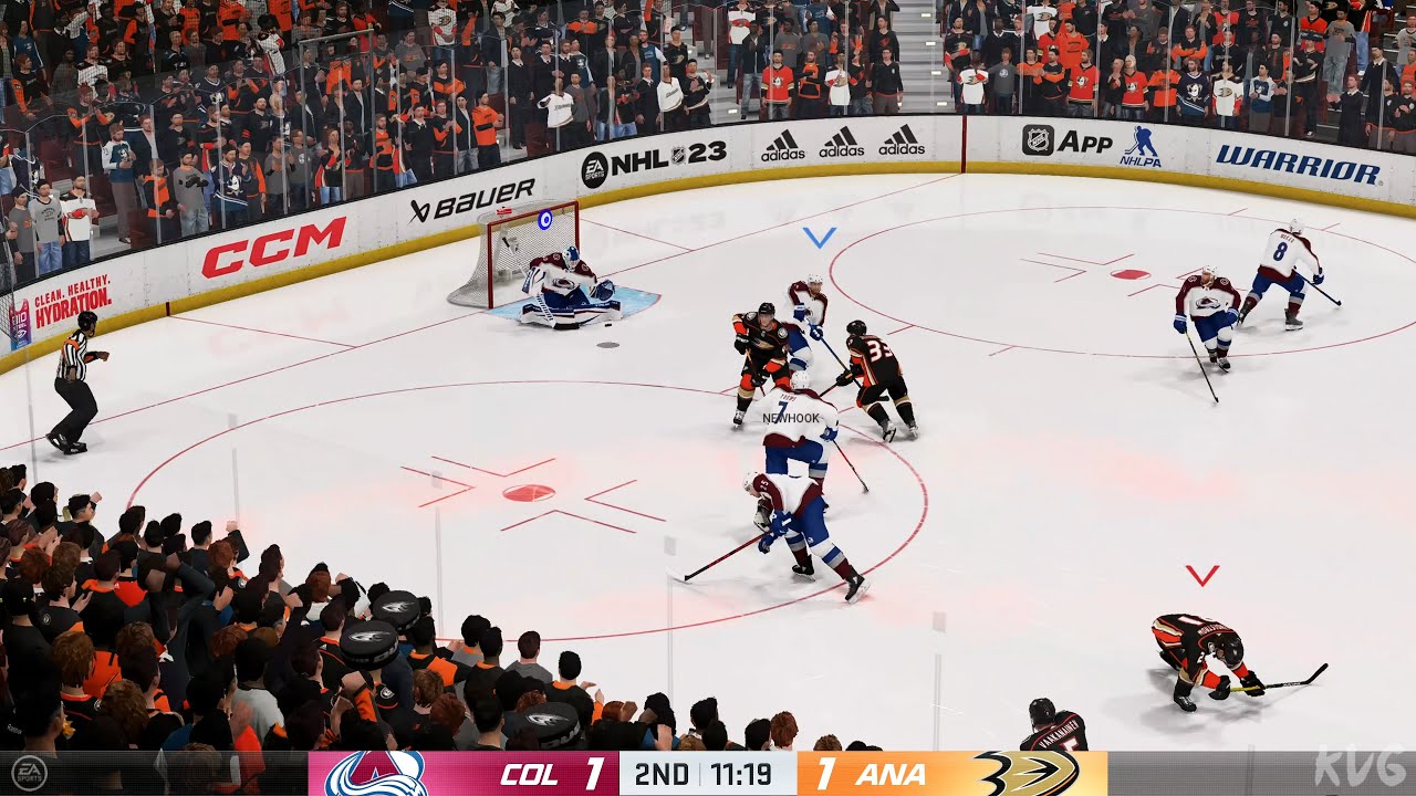 NHL 23 - Colorado Avalanche vs Anaheim Ducks - Gameplay (PS5 UHD) [4K60FPS]
