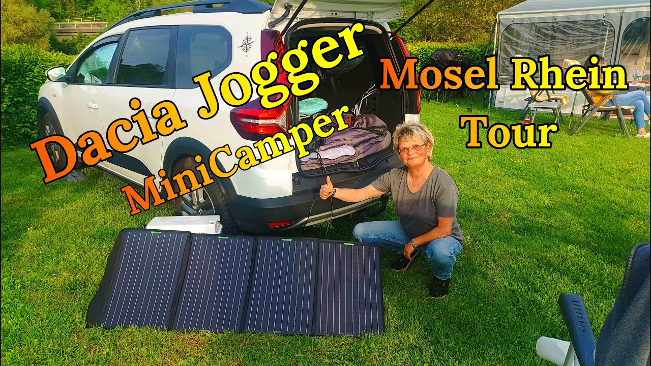 Dacia Jogger Minicamper, Mosel Rhein Tour - Vorstellung Camping Schützwiese Teil1